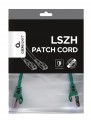 KABEL SIECIOWY PATCHCORD LAN ETHERNET RJ45 CAT6A FTP 3M ZIELONY