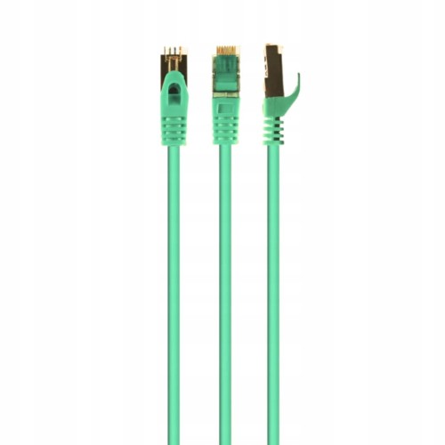 KABEL SIECIOWY PATCHCORD LAN ETHERNET RJ45 CAT6A FTP 0,5M ZIELONY