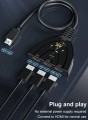 Przełącznik 3W1  HDMI SWITCH cyfrowy 4K 2K DSW-HDMI-35