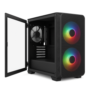 Obudowa komputerowa Mini Tower Fornax MK200 z wentylatorami ARGB
