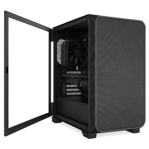 Obudowa komputerowa Mini Tower Fornax MK200 Mesh Szklane okno