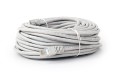 KABEL SIECIOWY PATCHCORD LAN ETHERNET RJ45 CAT6 UTP CU  20M SZARY
