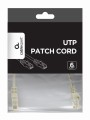 KABEL SIECIOWY PATCHCORD LAN ETHERNET RJ45 CAT6 UTP CU  20M SZARY