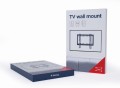 Uchwyt ścienny do telewizora 23–42 cali do 35 kg STAŁY czarny