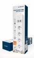 INTELIGENTNA LISTWA ZASILAJĄCA TUYA SMART WIFI Z ŁADOWARKĄ USB 1,5 m SCHUKO
