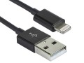 Kabel lightning do iPhone - USB - Lightning  2 m czarny