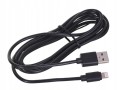 Kabel lightning do iPhone - USB - Lightning  2 m czarny