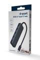 4-Portowy HUB USB Typ C do USB 3.1 – Rozdzielacz 5Gb/s UHB-CM-U3P4P-01