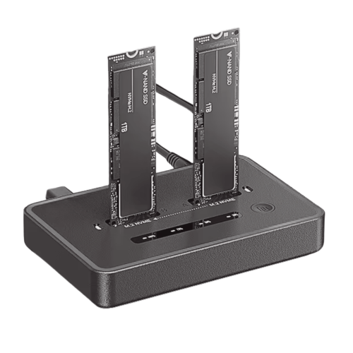 Stacja klonująca dysk  SSD NVME PCIE M.2 USB-C 3.2 M2 adapter do 4TB 10GBPS