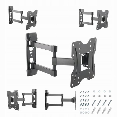 Uchwyt ścienny do TV 23" – 42" WM-42ST-02 – obrotowy i pochylany, 30 kg, VESA