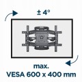 Uchwyt ścienny do TV 32" – 75" WM-75ST-01 – obrotowy i pochylany, 45 kg, VESA