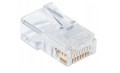 50 x wtyk RJ45 8P8C internetowe pozłacane LAN kat 5e 5 UTP