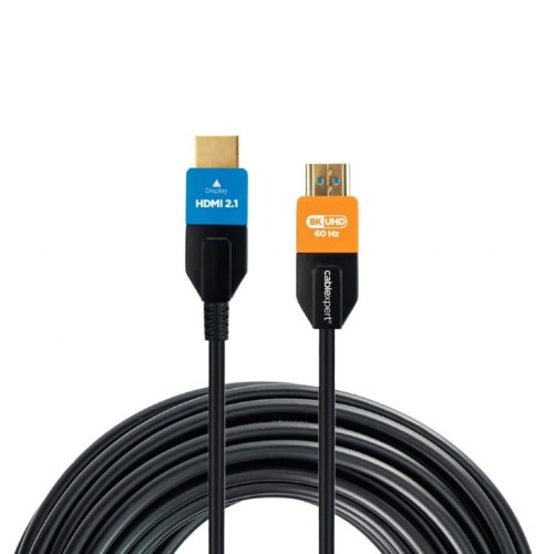 Aktywny optyczny kabel HDMI 8k AOC 20 m - Ultra High Speed, Ethernet, światłowodowy 60Hz