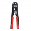 Modułowa Zaciskarka 3w1 ZACISKACZ wtyków RJ45 RJ12 RJ11 LAN 8P8C
