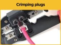 Modułowa Zaciskarka 3w1 ZACISKACZ wtyków RJ45 RJ12 RJ11 LAN 8P8C