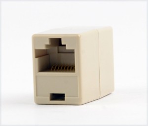 Łącznik RJ45 / RJ45 UTP beczka złączka 8P8C 10 szt