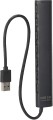 Hub USB 2.0 7-portowy UHB-U2P7-04 – czarny, slim