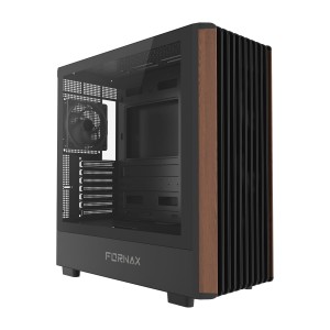 Obudowa komputerowa Fornax WOOD ATX, mATX, Midi Tower, drewno, 4x120mm PWM