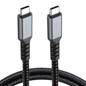 Kabel USB4 Type-C 1.5m – szybkie ładowanie 240W, transfer danych 40 Gbps, 8K 60Hz,  USB-C do USB-C