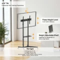 Podłogowy Stojak pod telewizor mobilny na kółkach 37"–70" VESA  – TVS-70T-01