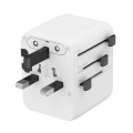 Adapter gniazda  PODRÓŻNY USA UK EU AU USB-C PD 20W GaN Ładowarka