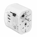 Adapter gniazda PODRÓŻNY USA UK EU AU USB-C PD 15W GaN Ładowarka