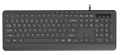 Klawiatura USB Przewodowa Slim Niski Profil USB + USB-C