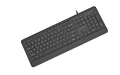 Klawiatura USB Przewodowa Slim Niski Profil USB + USB-C