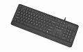 Klawiatura USB Przewodowa Slim Niski Profil USB + USB-C