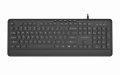 Klawiatura USB Przewodowa Slim Niski Profil USB + USB-C