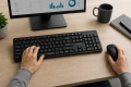 Bezprzewodowa klawiatura i mysz wireless USB 2.4GHz Silent Key Pro Gembird