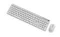 Bezprzewodowa klawiatura i mysz wireless biała USB 2.4GHz Silent Key Pro Gembird