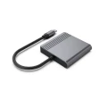 Adapter USB-C do HDMI + DisplayPort 4K 60Hz Hub USB Typ C Dual Monitor DP HDMI