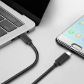 Kabel USB-C USB 3.1 Typ C 1m 60W Szybkie Ładowanie Transfer 10Gb/s Czarny