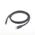 Kabel USB-C USB 3.1 Typ C 1m 60W Szybkie Ładowanie Transfer 10Gb/s Czarny