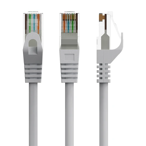 KABEL SIECIOWY PATCHCORD LAN ETHERNET RJ45 CAT6 UTP CU  10M PEŁNA MIEDŹ