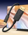 Adapter USB-C do DisplayPort 4K 60Hz 2m czarny – kabel audio video do monitora i laptopa.png