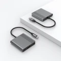 Adapter USB-C 3w1 HDMI 4K 60Hz USB 3.2 PD 90W Hub USB-C