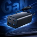 Ładowarka sieciowa 65W 2xUSB 2xUSB-C  Power Delivery 2x USB-C 2x USB-A  PD QC 3.0 GaN