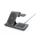 Bezprzewdowa Ładowarka indukcyjna 3w1 15W do iPhone Apple Watch AirPods