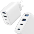 Szybka Ładowarka GaN 40W 4 Porty USB C USB A PD QC 3.0 do Telefonu