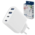 Szybka Ładowarka GaN 40W 4 Porty USB C USB A PD QC 3.0 do Telefonu