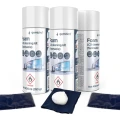 3 x Pianka do czyszczenia lektroniki LCD monitora ekranu 400ml + ściereczka z mikrofibry