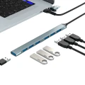 Hub 7x USB 3.2 5Gb/s USB-A USB-C rozdzielacz do laptopa SLIM