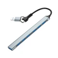 Hub 7x USB 3.2 5Gb/s USB-A USB-C rozdzielacz do laptopa SLIM