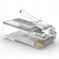 Uniwersalna Modułowa Zaciskarka wtyków RJ45 / RJ12 / RJ11 LAN + 50 sztuk wtyków RJ45 przelotowych