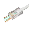 Uniwersalna Modułowa Zaciskarka wtyków RJ45 / RJ12 / RJ11 LAN + 50 sztuk wtyków RJ45 przelotowych