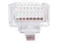 Uniwersalna Modułowa Zaciskarka wtyków RJ45 / RJ12 / RJ11 LAN + 50 sztuk wtyków RJ45 przelotowych