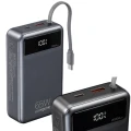 Powerbank 20000mAh 65W PD USB-C LCD do Laptopa z Kablem USB C