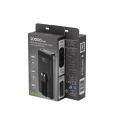 Powerbank 20000mAh 20W PD QC 3.0 LCD USB-C Zintegrowane Kable USB-C Lightning